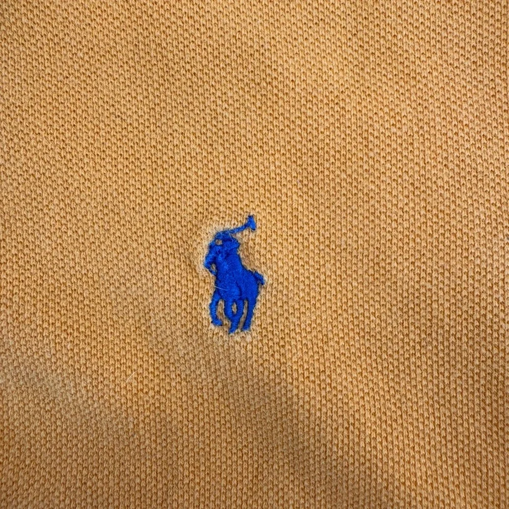 Polo Ralph Lauren Kids Medium 10 -12 Orange Short Sleeve Shirt Embroidered‎ Pony